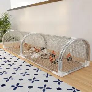 터널형 닭장 방사용 이동식 새둥지 야외 울타리 닭케이지