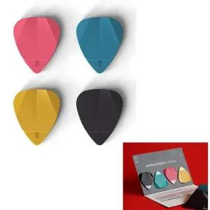 기타피크 (4개) Mixed Iat260 0.75mm 어쿠스틱액세사리 용품 악기소품 일렉 통피크