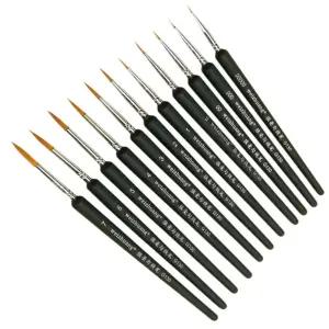 세필붓 11종 페이스페인팅 캘리그라피 미술 서예 한글펜 문구 동양화재료 세필