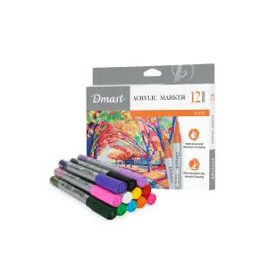 아크릴마카 12색트윈 세트 디자인 미술용 펜세트 마커 상품