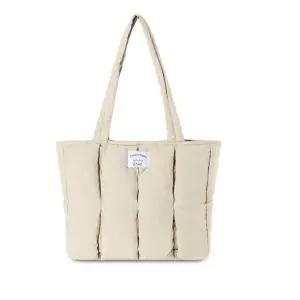 패딩 숄더백 가을 겨울 여성 가방 라이트베이지 (WFKDXY3)