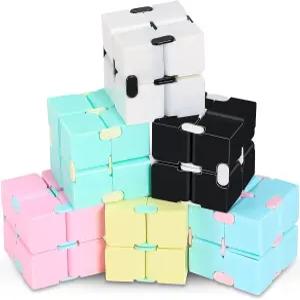 스카이티 6피스 큐브 장난감 스트레스 및 불안 미니 내구성