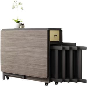 북유럽 다용도 접이식 심플 스몰 가정용 식탁 의자 직사각형 모던 조합