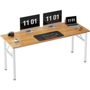 BIFMA 인증 컨퍼런스 테이블 워크스테이션, 티크 화이트 컴퓨터 데스크 오피스 책상 62인치 접이식 테이블 필요