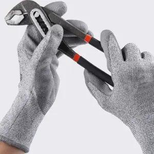 20켤레 마마로 국산 코팅 작업 스판 공장 공구 카센터 스마트폰 터치 NBR 안전 장갑