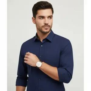 공식본사 아르마니 미니멀리스트 남성 가죽시계 AR11572 MINIMALIST)