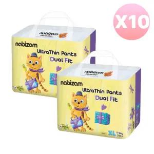 나비잠 기저귀 울트라씬듀얼핏 팬티 특대형 26p X20팩 BNS