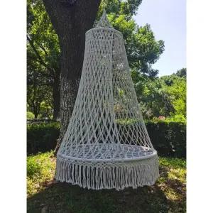 야외용 그네 의자 야외 스윙체어 테라스 펜션 침대