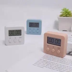 파스텔 스톱워치 스탑워치 초시계 타이머 WEC6DAA