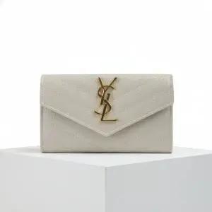 [생로랑]PARIS 25FW 모노그램 플 반지갑 414404 BOW01 9207 815500