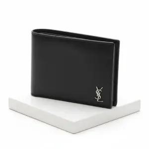 [생로랑]PARIS 생산 모노그램 반지갑 607727 1JB0E 1000 816463