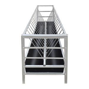 사료통 여물 건초통 프레임 1 9m 검정 돼지 가축 축사 1x0 85x0 65m