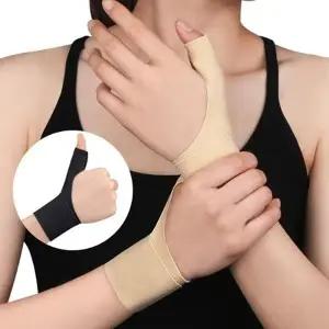 통기성 엄지 손가락 커버 피트니스 장갑 손목 보호대