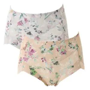 [롯데백화점]비너스 (2매세트)부드럽고 편안한 모달 나팔꽃나염 부인용팬티VPT6748ASET