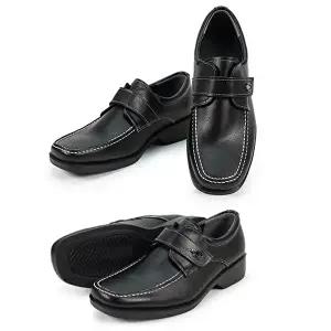 발편한로퍼 남자 구두 로퍼 발등 찍찍이 스트랩 우레탄 쿠션굽 빅사이즈 단정한룩 출퇴근신발 끈없는