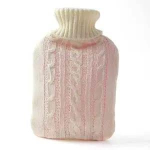 화이트 물주머니 니트 보온 터틀넥 1.7L 보온 (KYR-WFB24A2)