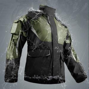 남성 여성 방수 오토바이 라이더 비옷 정장 세트 승마 재킷 바지 세트에 대한 반사 빛 비옷