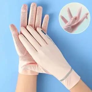 자외선차단 쿨 아이스 메쉬장갑