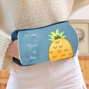 복대형 보온 물주머니(800ml)파인애플 찜질팩 온수팩 (KYR-WD3A110)