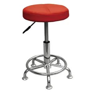 동그라미 의자(고정) 레드