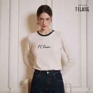 프리마클라쎄 넥트리밍 로고 니트 1종1050938