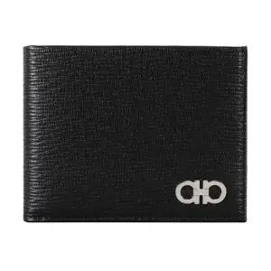 더블 간치니 반지갑 블랙 레드 0685994