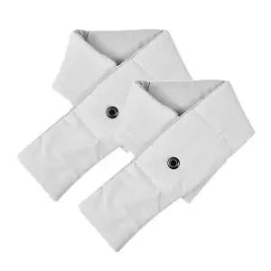 USB 발열 패딩 보온 방한 겨울 넥워머 머플러 목도리 방한용품 머플러 여자 패딩 보온 겨울용품 넥워머