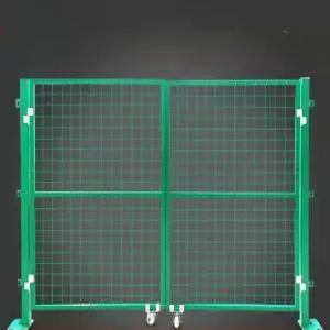 농막 담장문 철재 펜스 메쉬 차고지 차고 간이 야외