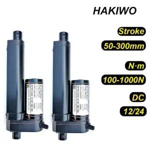 엑추에이터 전동실린더 HAKIWO 12V 24V DC 액추에이터 마이크로 유압 전동 윈도우 오프너