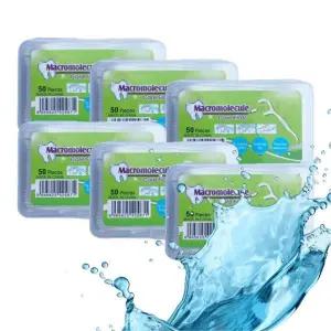 [NS홈쇼핑]여행필수 논슬립 손잡이 일회용 치실 400D 50p 하드케이스 6개 세트 총 300개..