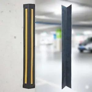 [셀러허브 1]모서리보호대 고무 사각기둥 커브가드 반사지 1000 90mm