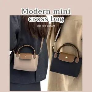 [별별창고]G 슬림 미니 손가방 여성용 모던 캔버스 토트백 직장인 데일리 숄더 크로스백