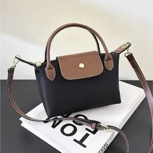 [지앤지] 여성 모던 미니 그로스백 가방 패턴 슬림 손가방   캔버스백  토트백  직장인   숄더백   크로스