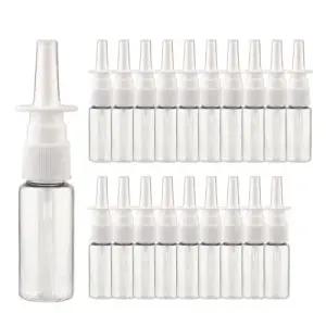 코스프레이 화이트캡 투명 20ml 20개 플라스틱 공병 소분병 여행 WECD61C