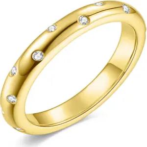 LOIPURI 모이사나이트 이터널 밴드 여성용 반지 14K 골드 도금 D 컬러 VVS1 스태커블 약혼 변색 없는 웨딩