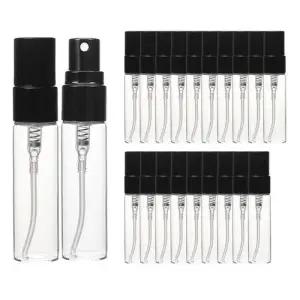 향수용기 블랙 투명 스프레이 공병 5ml 20개 알루미늄 WEE6775