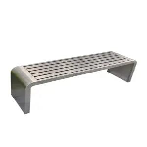 스테인리스 야외벤치 공원형 3인용 견고 부식방지