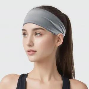 [다잇템] 여자 넓은 운동 땀흡수 필라테스 러닝 헤어밴드_24094693_588872