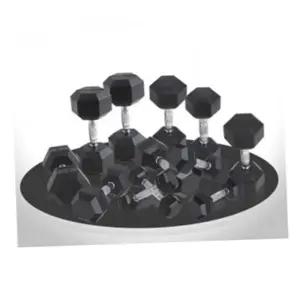 L21 육각고무아령 3kg 30kg 고정형 일체형 고무코팅으