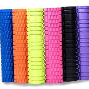 L99 요가 테스 홈트레이닝 양면 지압 롱 폼롤러 폼롤