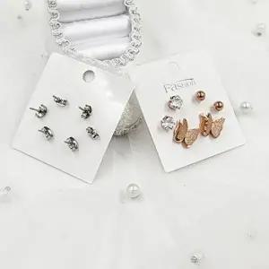 [골드스마일]3종세트 침형귀걸이 PM 써지컬스틸 19 써지컬귀걸이