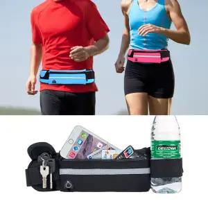 러닝 힙색 남여공용 마라톤 조깅 도난방지 벨트백