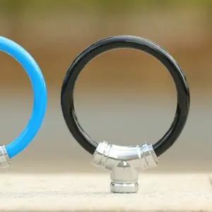 자전거 와이어 잠금장치 원터치 안전 자물쇠