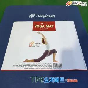 요가 홈트 요가매트 스포츠 6mm TPE 홈트