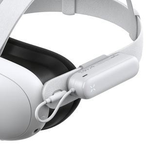 메타 퀘스트 3/3S용 충전식 배터리 팩 5000mAh 파워 뱅크 오컬스 2 VR 충전기 액세서리