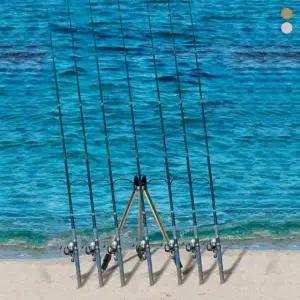 접이식 낚시대 받침대 낚시용 스탠드 낚시도구