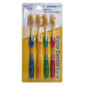 [콩심팥심]WL 금칫솔 나노덴탈 4입