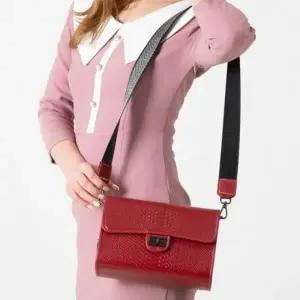 (색상 블루)데일리 사각 핸드백 여성 크로스백 가죽 가방 신상