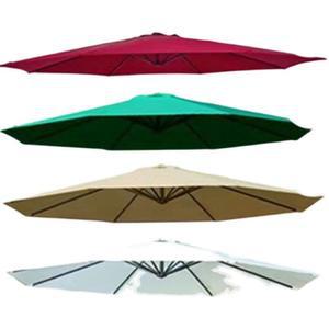 파라솔천 방수 교체용 특대형 커튼 원단 레드 파티오 야외파라솔 지붕천 자외선