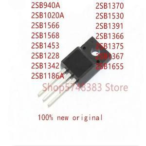 10PCS 2SB940A 2SB1020A 2SB1566 2SB1453 2SB1228 2SB1342 2SB1186A 2SB1370 2SB1391 2SB1655